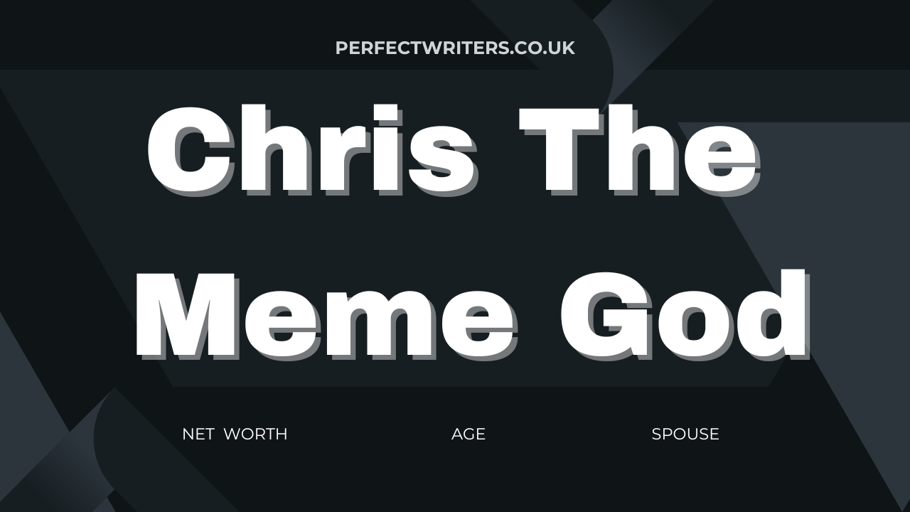 Chris The Meme God Net Worth [Updated 2024], Spouse, Age, Instagram